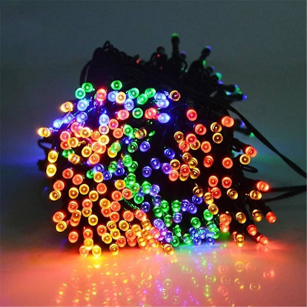 Udendørs Solcelle-Lysstreng 10m-100leds Solhavelys