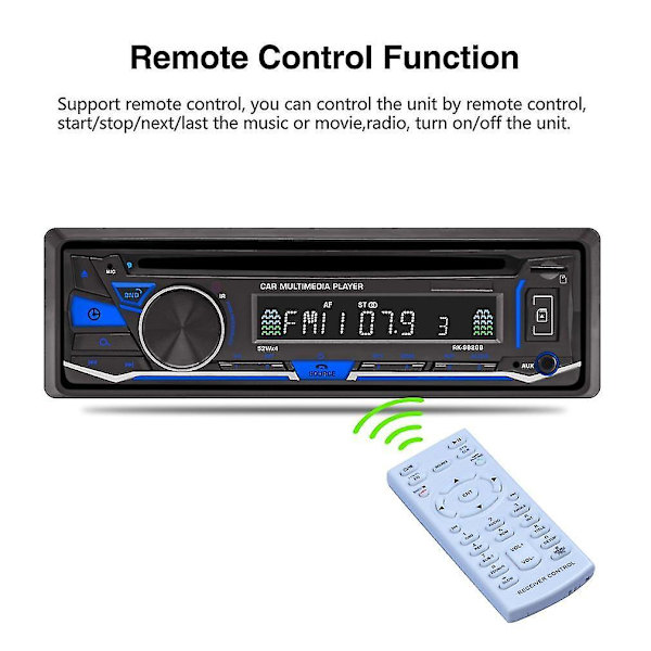 Bil MP3-spiller FM-sender Bluetooth USB-lading