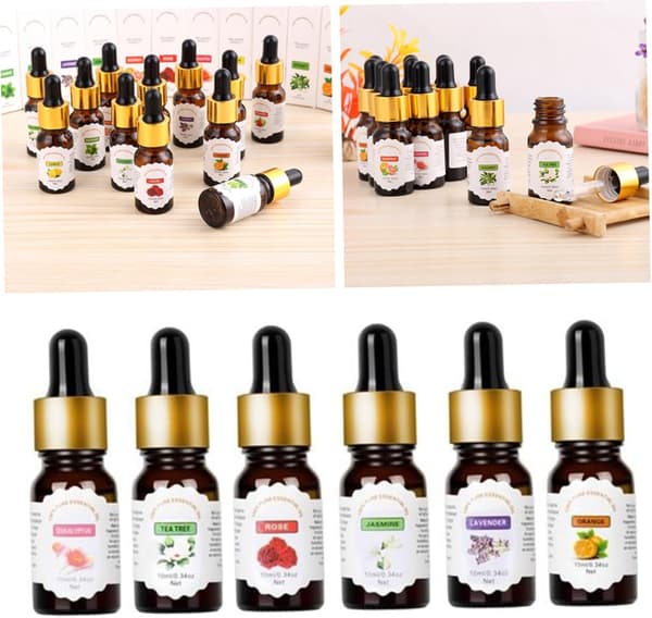 2 stk. aromaterapi eterisk olje for luftfukter lavendel diffuser oljer stresslindring hjemmekontor bil