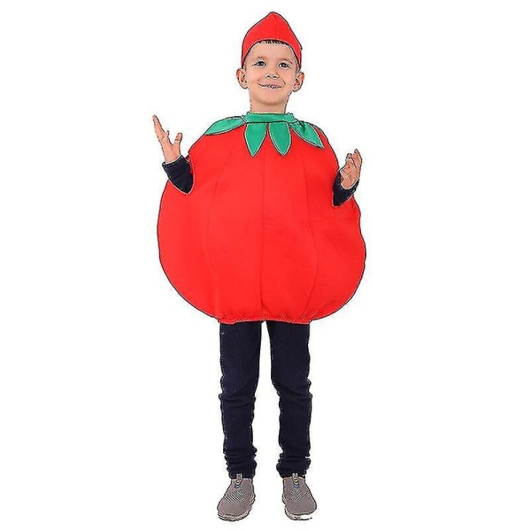 2022 Tomaatti lapsille Pojat Tytöt Kasvisroolileikki M(110-120)