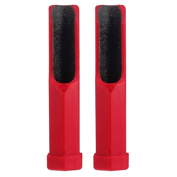 Biljardkösspetsverktyg Biljardkösspetsformare (2st röd, 9cm*2cm)