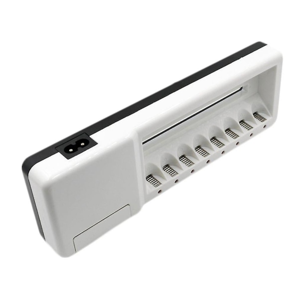Palo 2.4A USB 8 Slots Batterilader Uafhængig Opladning