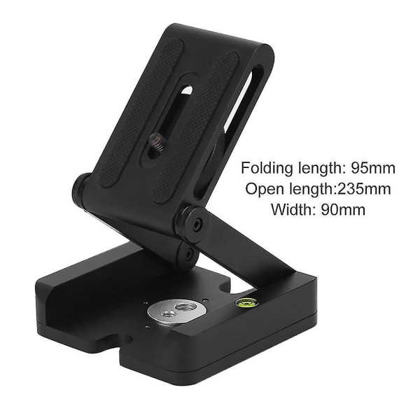Fällbart Z-Stativhållare Tripod Kit Flex Tilt Head Pan
