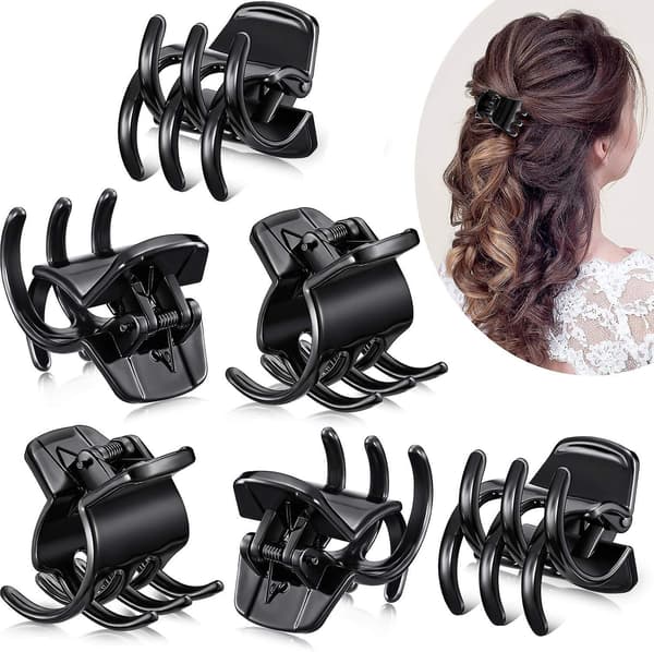 12 Stk Hårclips i Medium Storlek, Hårclips för Styling, 1,3 Tum, för Kvinnor