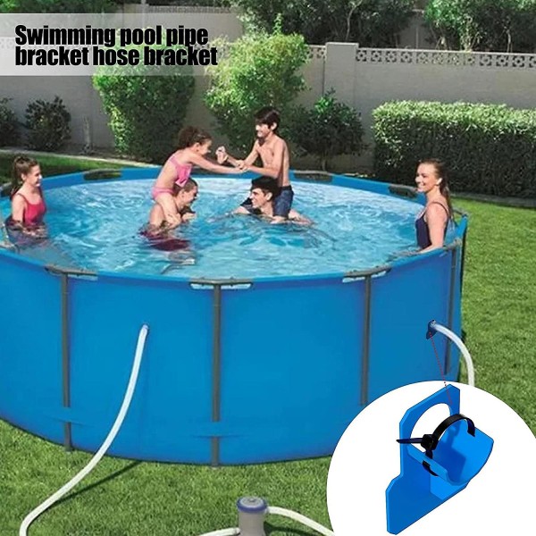 2stk poolslangeholder,swimmingpoolvandslangeholder,poolslangeholder,plastik snoningsbeskyttelse