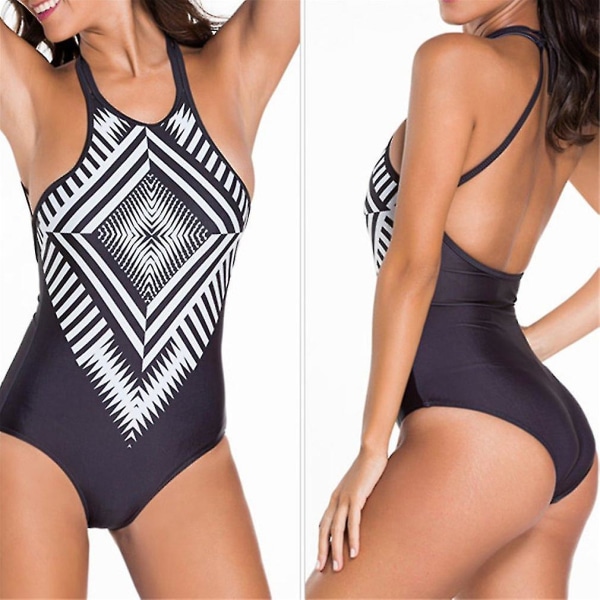 Högmidje Bikini Badkläder Kvinnor Baddräkt Strandkläder Dräkt