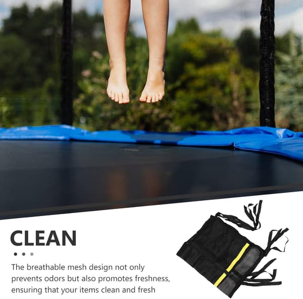 Trampolin Skoförvaringsväska Nätmaterial Multifunktionell Organizer