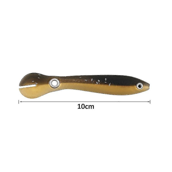 Bionic Fish Fiskebete Fiskeverktyg Mjukt Swimbait Falskt Bete Fisketackel