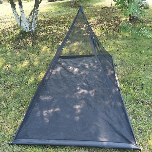 Camping Myggnät Med Blixtlås Lätt Insektskydd För Resor Vandring Trädgård Utomhus