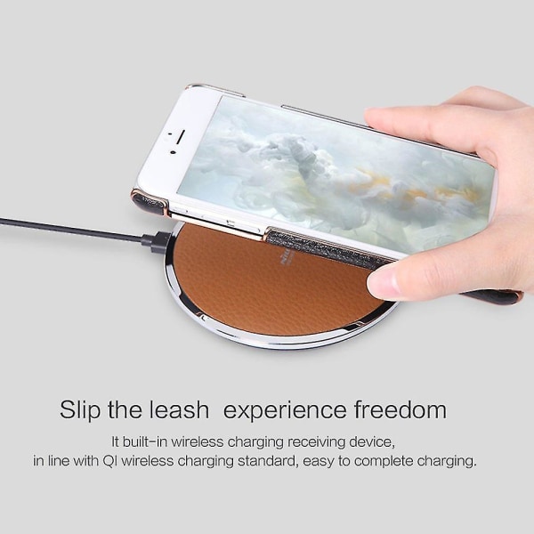 Magneettinen autotelineen langaton case iPhone 6 6s 6 Plus -puhelimelle