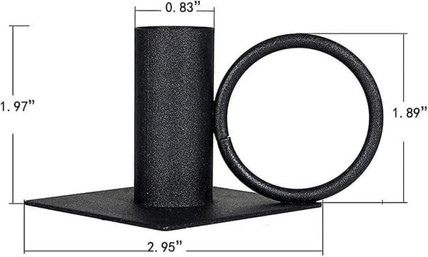 Jernkammerstikk Lysestake, Lysestaker, Lysestake
