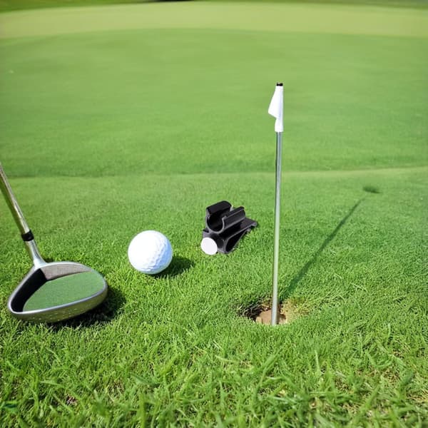 14 stk. sorte golfputterclips i plast til taske, putterklemmeholdere golftilbehør