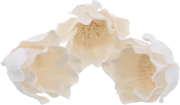 3 st handgjorda doftande blommor papper magnolia aromdiffusor konstgjord blomma