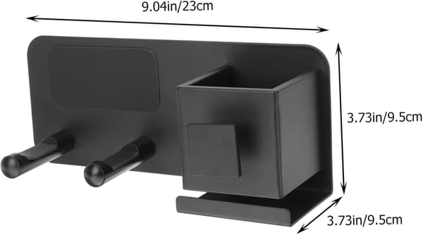 Væg Hårtørrer Holder Badeværelse Hårtørrer Stativ Ingen Boring Montering Badeværelse Organizer