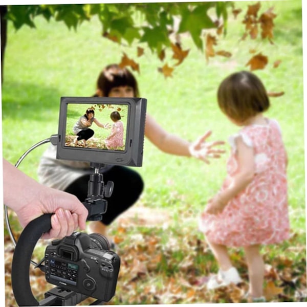 Handhållen Kamerastabilisator Foto Videostabilisator C-typ U-typ Lätt att Bära Gimbal för DSLR