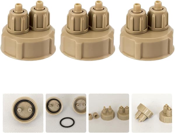 3st Co2 Flasklock Professionella Co2 Lock Abs Bärbar Praktisk Slitstark Generator