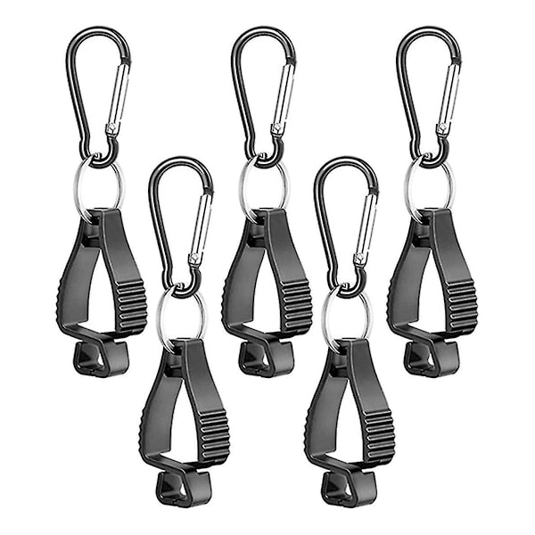 Handskclips Säkerhetsclips, Arbetsbälteclips för Utomhus Svetthandduk Glasögon Hatt Plastfästclips