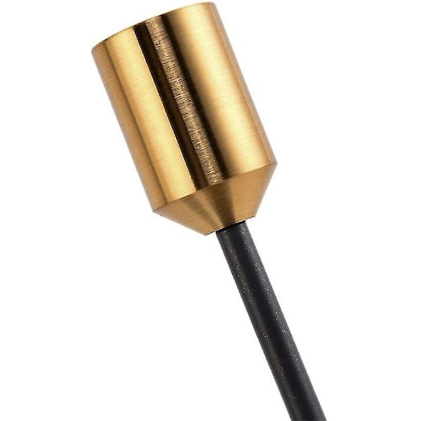 Set med 3 Gyllene Ljusstakar i Metall, Höga Ljusstativ