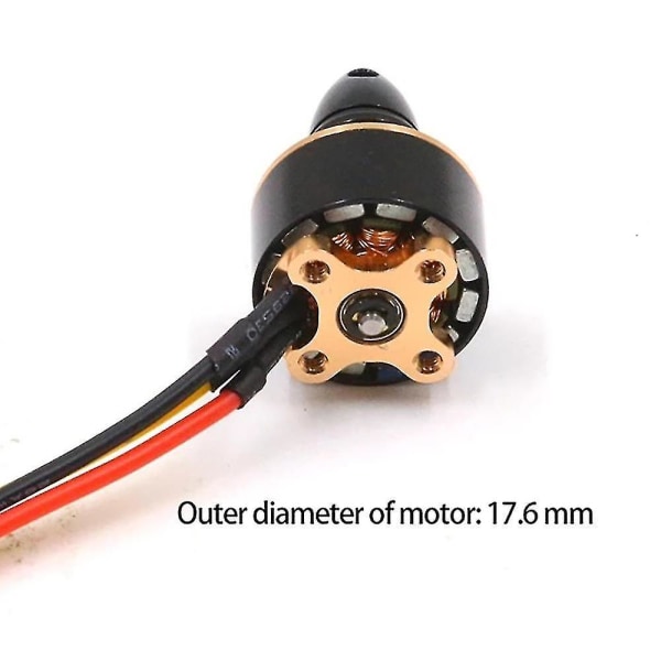 'Modelflyvning Multi-rotor 1306 RC Flyvemaskine Børsteløs Motor 2 Styk