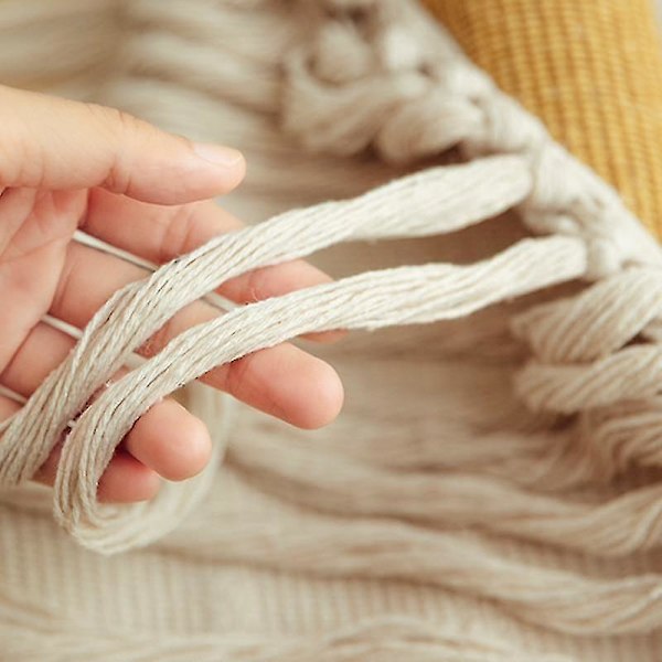Boho-tyylinen riippuva seinävaate Vintage-makrame Hotelli Koti Sisustus Keltainen