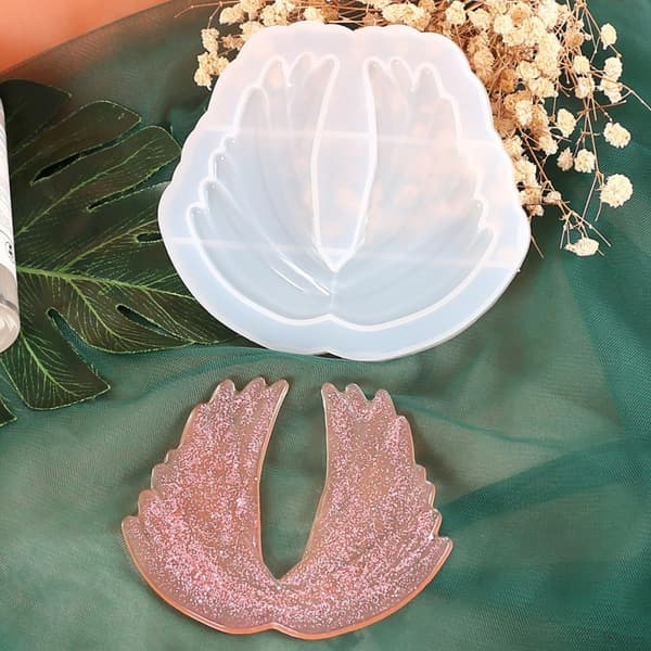 DIY silikonvingeform for håndlaget harpiksstøping, formet dekorativ form