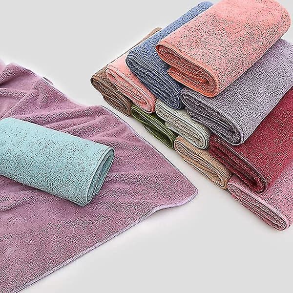 Mikrofiber Badehåndklæde Blødt Absorberende Letvægts