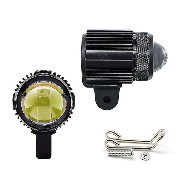 Sumuvalot LED-pistevalot Sumuvalot LED-moottoripyörän etuvalo LED-pistevalo musta (2 kpl)