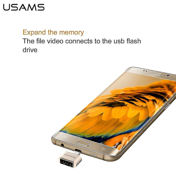 Us-sj009 Pieni Micro USB - USB-sovitin 2.0 Puhelimelle