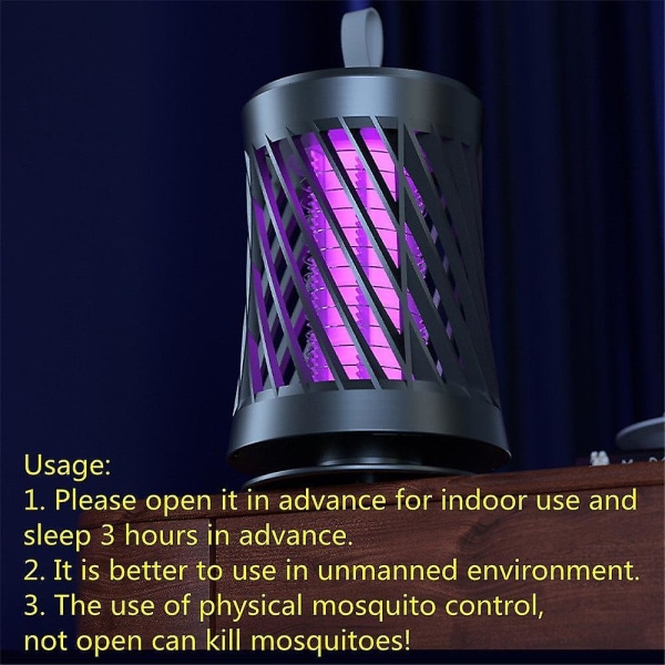 Bug Zapper Elektronisk Myggdreper Lampe Insektfelle