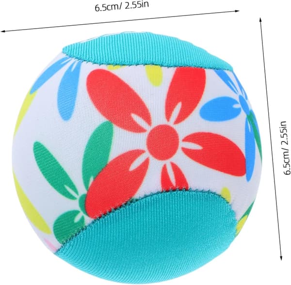 Vattenstudsboll stänksäker för pool och strand, vattenhoppboll