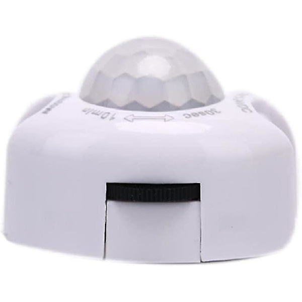 Bevægelsessensor DC 24V Lyskontakt Bevægelsesaktiveret Timer Automatisk PIR Bevægelsessensor LED Strip Lys