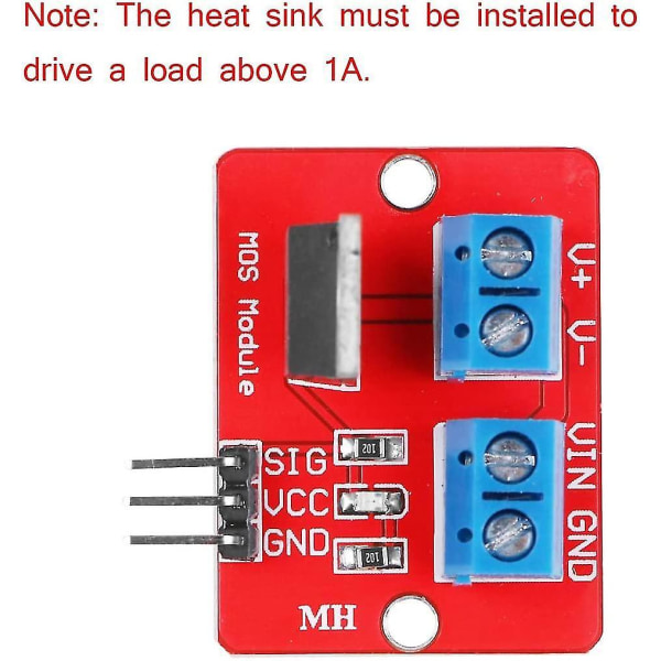 10 stk Irf520 Mosfet Driver Modul til Arduino Pi
