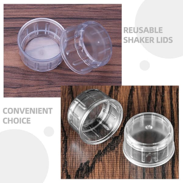 20 st plastshakerkopplock Juice Shaker Lock Stänksäkert Lätt Bärbart Dryckesmixerlock