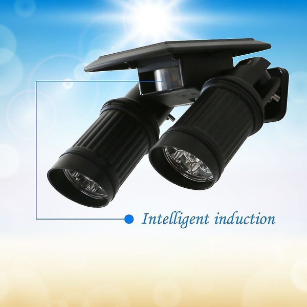 120lm Solar LED Induction Lamp Infrared Induction Light