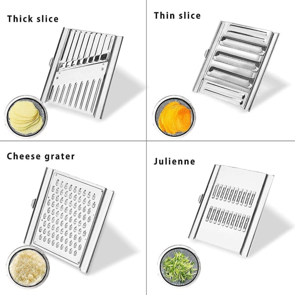 Grønnsaks Slicer Grater Cutter Shredder |
