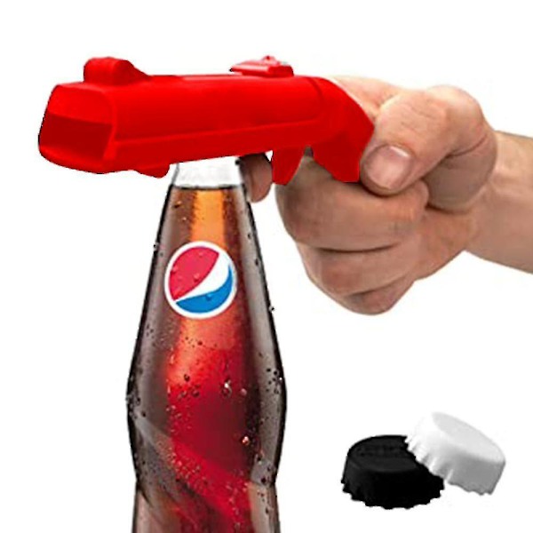 Ölflasköppnare - Öppnar Ölkorken - Födelsedagspresent - Ölpresenter För Rolig Flasköppnare Eject Ölflasköppnare red