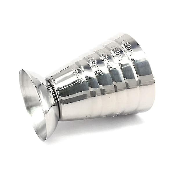 Mätkoppar Cocktail Jigger Cocktailshaker Rostfritt Stål Vätska Mini Koppar