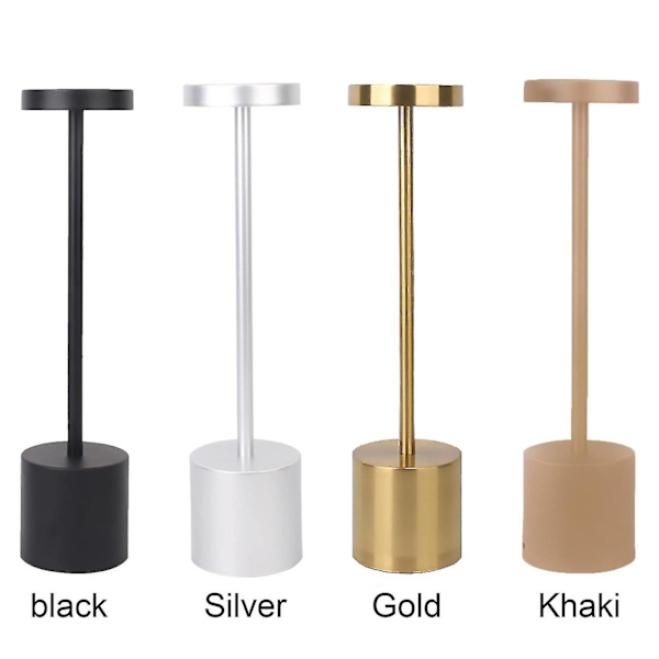 Ladeskjortel Led Bordlampe Bærbar Usb Metall
