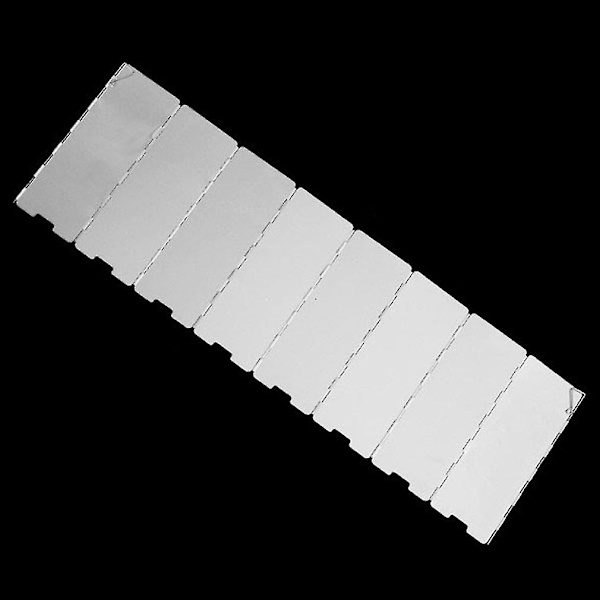 Vikbar Vindskydd för Campingkök i Aluminiumlegering, 8 Paneler