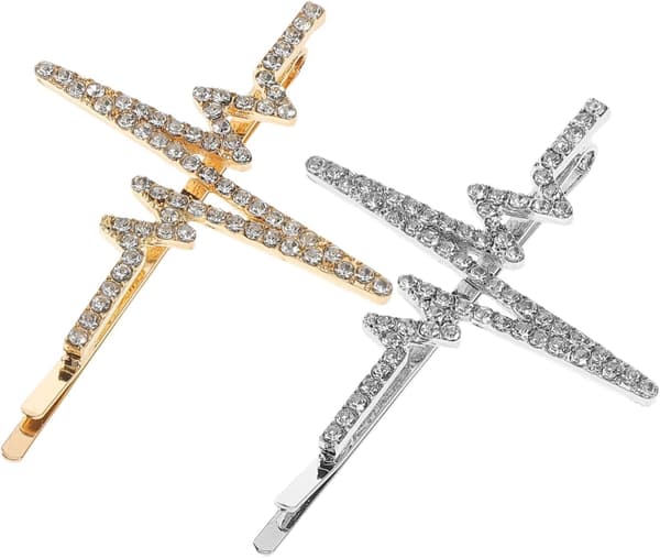 Rhinestone Hårklemmer til Kvinder af Chic Dekorative Hårnåle Alsidigt Hårtilbehør til Bryllupper og