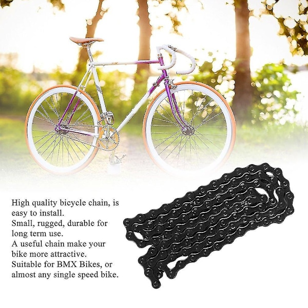 96 Lenkkiä 123cm Yksivaihteinen Polkupyörän Ketju Mtb Tarvike