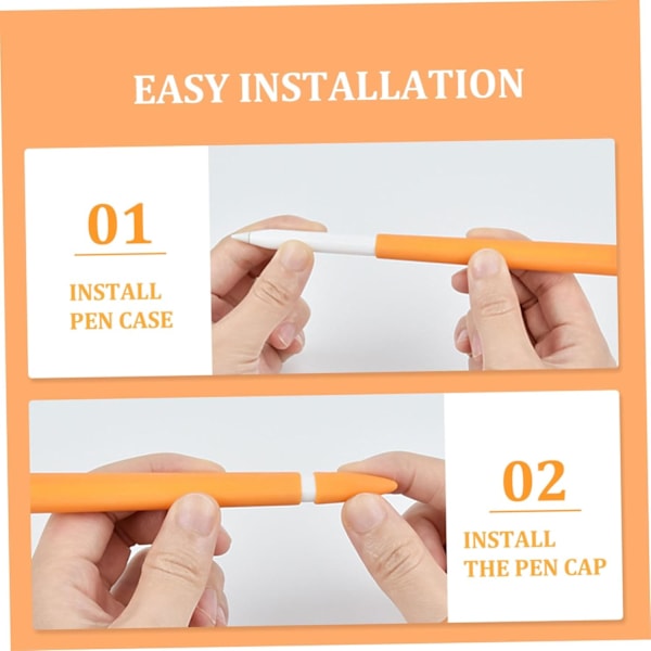 1 stk. Stylus-etui Stylus-deksel for Stylus-penn Gulrot Stylus Beskyttelsesdeksel