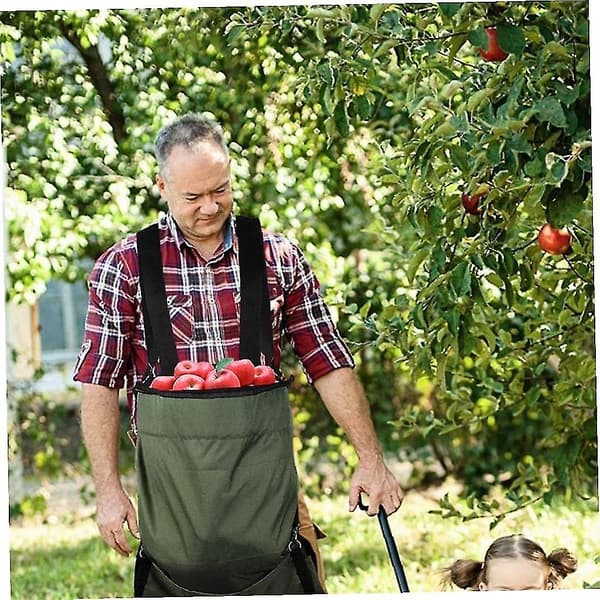Fruktplukkepose, Justerbar Vanntett Hageforkle, Fruktplukkepose, Oppbevaringspose