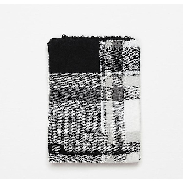 Höst Scarfs för Kvinnor, Pläd Scarfs Sjal och Wraps, Höst Vinter Varma Scarf