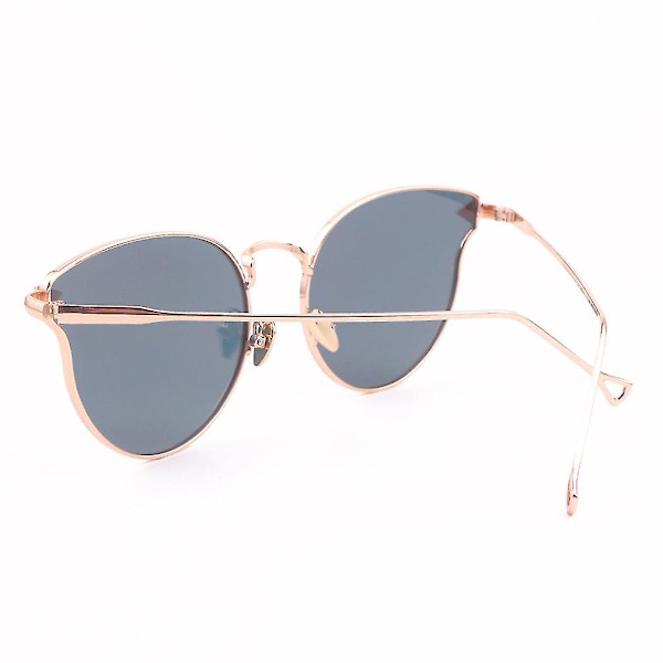 Dame Cat-Eye Pilformede Spejl Cateye Solbriller