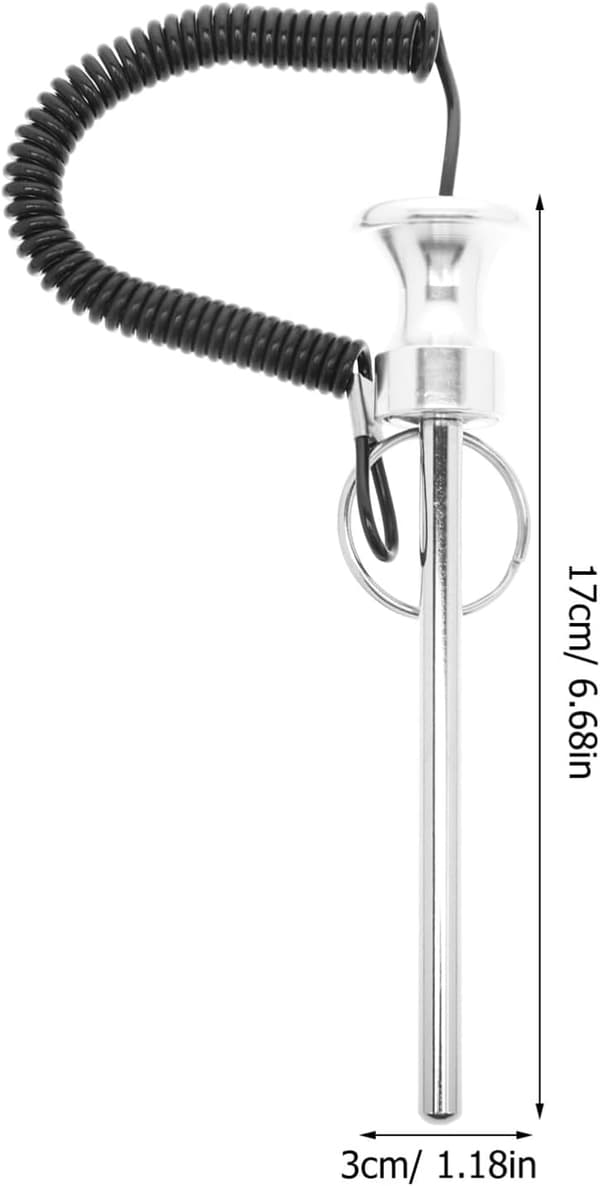 Träningsutrustning i aluminium Dragstift Viktstapel Fäste Robust Gymstift