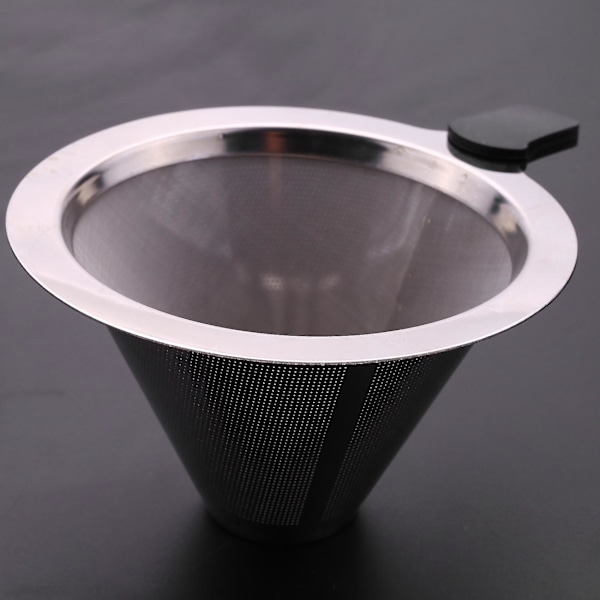 400ml Håndbrygget Kaffemager Dryp Tyk Glasbeholder Perkolatorer Rustfrit Stål Kaffe F