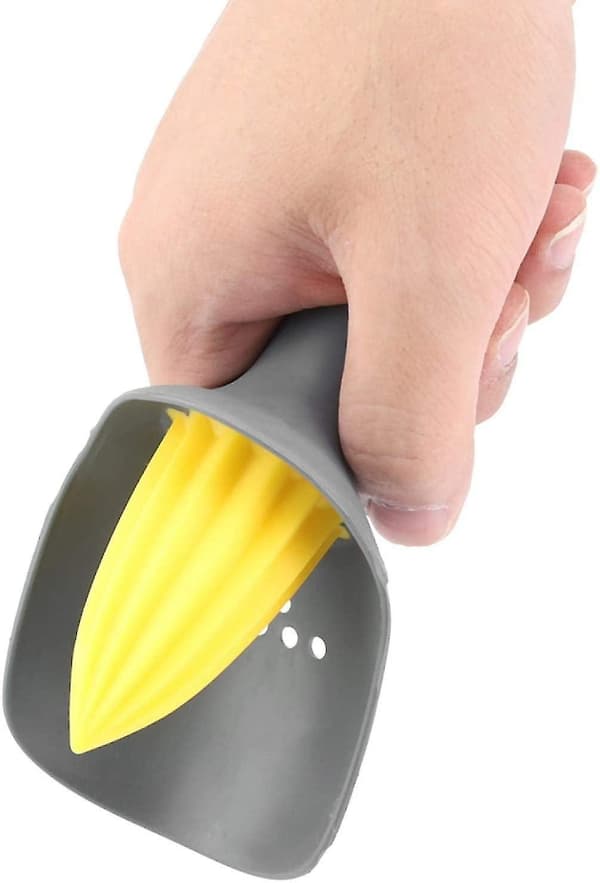 Citronpress, Ergonomisk Manuell Mini Citronpress Saftpress för att Pressa Apelsiner, Grapefrukter