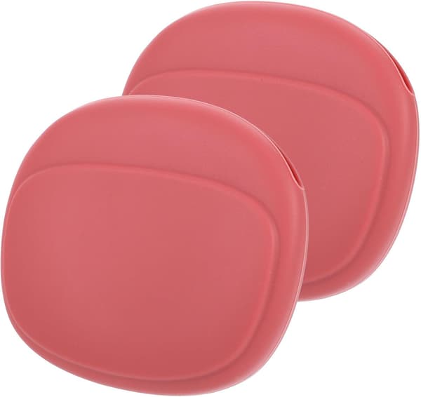2 stk. silikone makeup svampeholdere Bærbare og kompakte makeup pudderkvast holdere