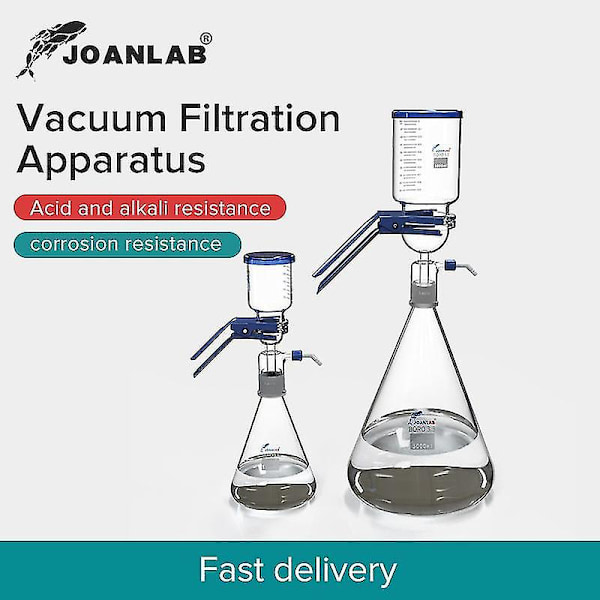 1000ml Vakuumfilterapparat Laborfilterkolbe Udstyr